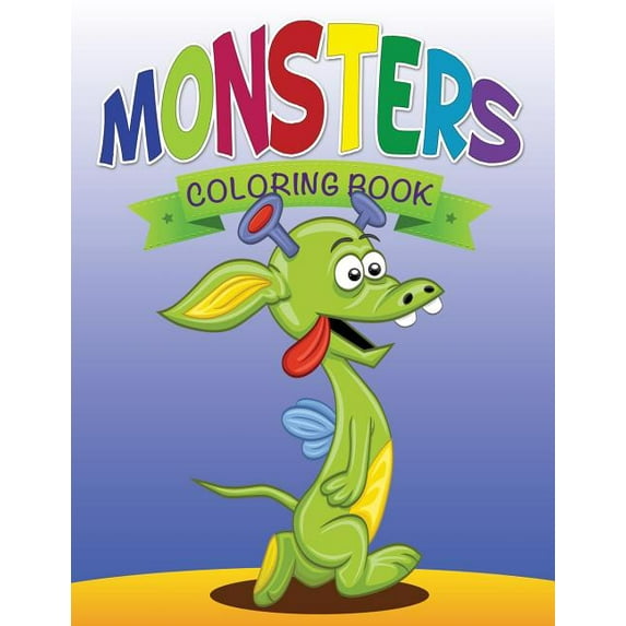 Monsters Coloring Book (Paperback)