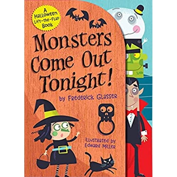 Pre-Owned Monsters Come Out Tonight!: A Halloween Lift-The-Flap Book (Board book) 1419737228 9781419737220