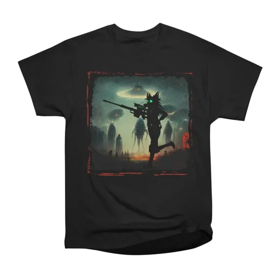 Monsters Control 3 Guns and Girls T-Shirt Tee Gift For Him Merch For Her Apparel For Frien