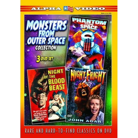 Monsters From Outer Space Collection (DVD), Alpha Video, Sci-Fi & Fantasy