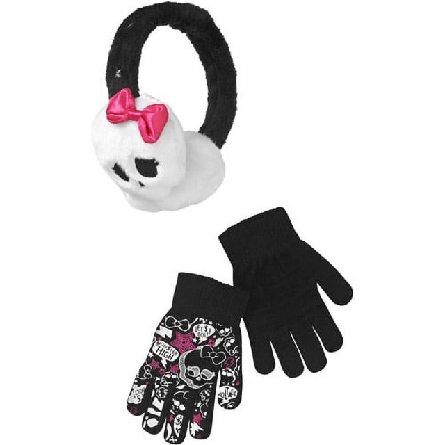 Monsters High Earmuff and Glove Set