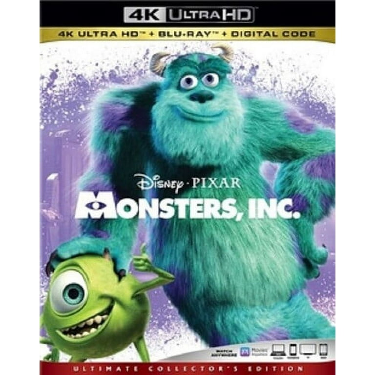 Monsters, Inc. (4K Ultra HD + Blu-ray + Digital Code Monsters, Inc. (4K Ultra HD + Blu-ray + Digital Code