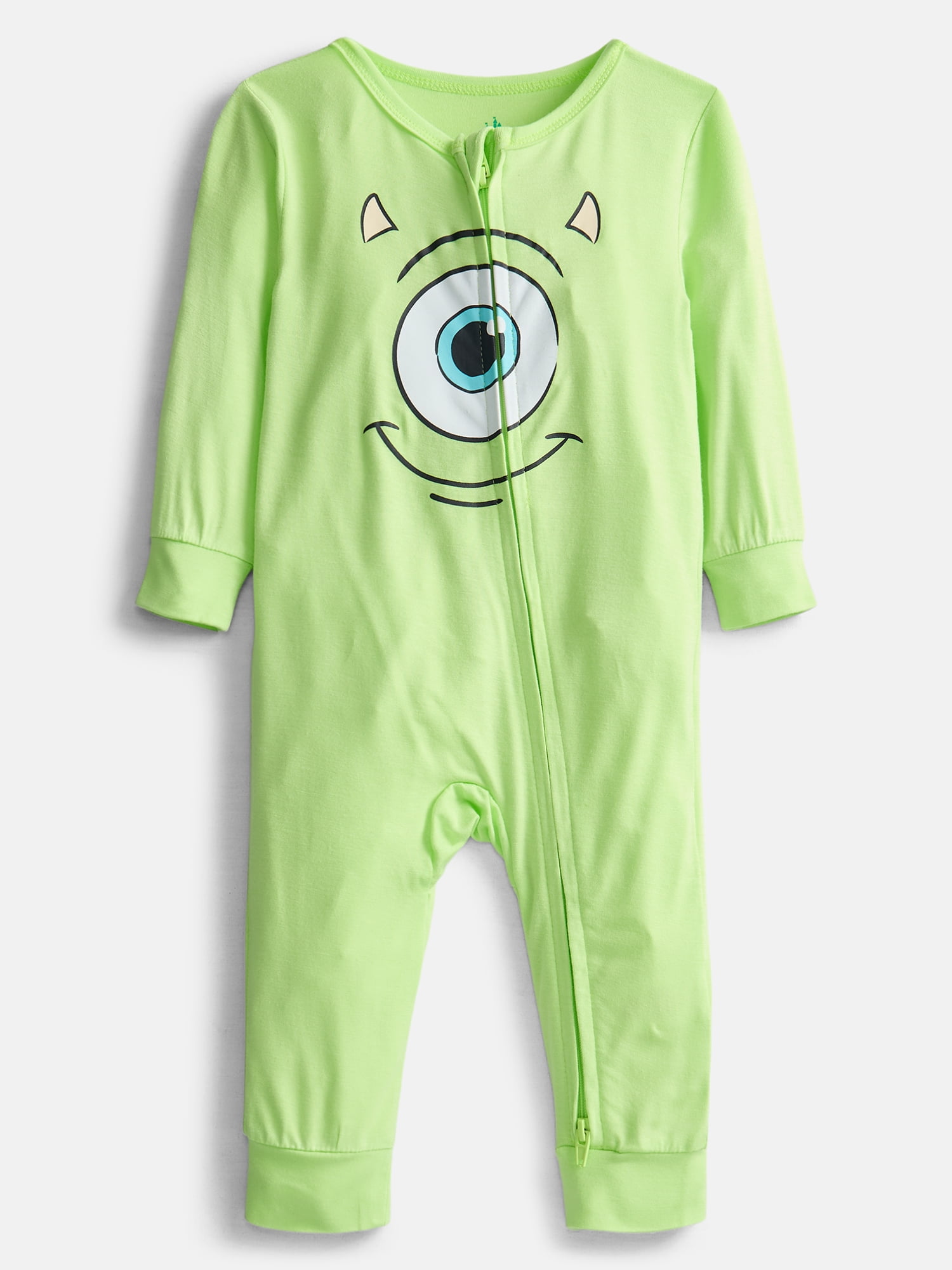 Monsters Inc. Baby Boys Cozy Cosplay Coverall, Sizes 0/3M-24M