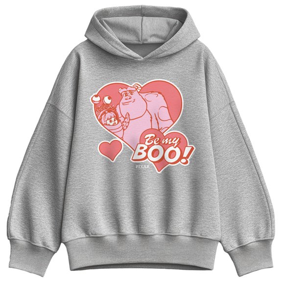 Monsters, Inc. - Be My Boo - Women's Oversized Fleece Hoodie Sweatshirt