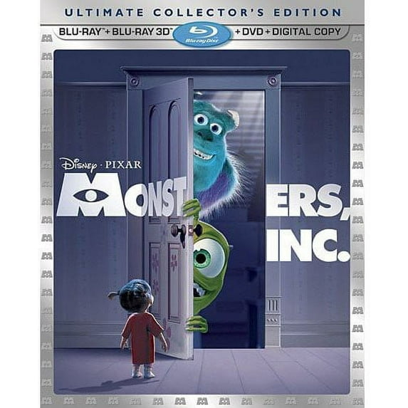 Monsters, Inc. (Blu-ray + Blu-ray + DVD + Digital Copy)