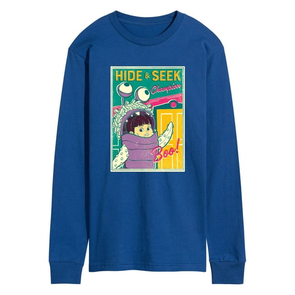 Monsters Inc - Boo Hide And Seek - Men's Long Sleeve T-Shirt