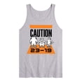 thumbnail image 1 of Monsters Inc. - Caution 2319  - Men's Jersey Tank Top, 1 of 4