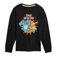 thumbnail image 1 of Monsters Inc. - Child Detected - Toddler & Youth Long Sleeve Graphic T-Shirt, 1 of 5