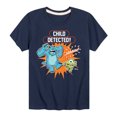 thumbnail image 1 of Monsters Inc. - Child Detected - Toddler & Youth Short Sleeve Graphic T-Shirt, 1 of 5