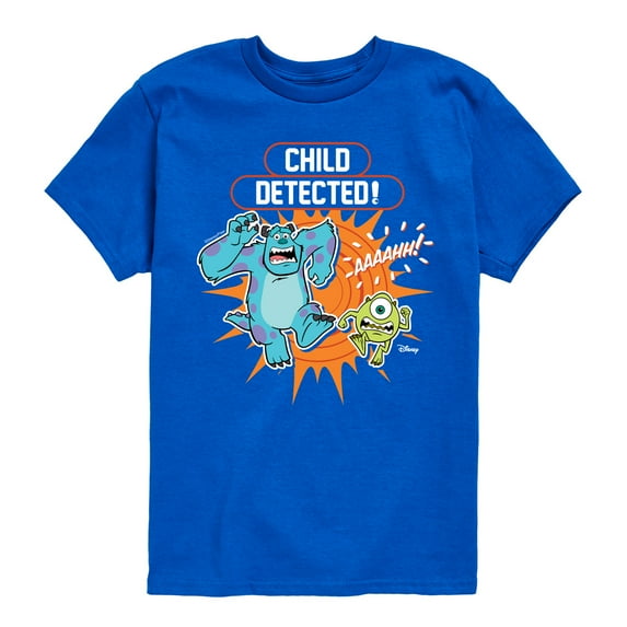 Monsters Inc. - Child Detected - Toddler & Youth Short Sleeve Graphic T-Shirt