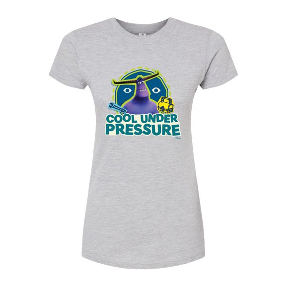 Monsters Inc. - Cool Under Pressure Tylor - Juniors Fitted Graphic T-Shirt