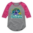 thumbnail image 1 of Monsters Inc. - Cool Under Pressure Tylor - Toddler & Youth Girls Raglan Graphic T-Shirt, 1 of 4