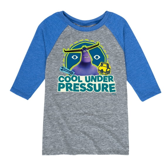 Monsters Inc. - Cool Under Pressure Tylor - Toddler & Youth Raglan Graphic T-Shirt