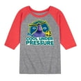 thumbnail image 1 of Monsters Inc. - Cool Under Pressure Tylor - Toddler & Youth Raglan Graphic T-Shirt, 1 of 6