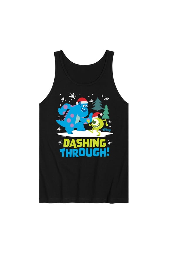 Monsters Inc - Dashing Through - Men's Jersey Tank Top