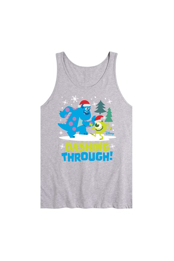 Monsters Inc - Dashing Through - Men's Jersey Tank Top