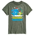 thumbnail image 1 of Monsters Inc - Dashing Through - Men's Short Sleeve Graphic T-Shirt, 1 of 5
