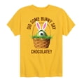 thumbnail image 1 of Monsters Inc - Did Some Bunny Say Chocolate - Toddler And Youth Short Sleeve Graphic T-Shirt, 1 of 4