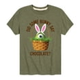 thumbnail image 1 of Monsters Inc - Did Some Bunny Say Chocolate - Toddler And Youth Short Sleeve Graphic T-Shirt, 1 of 4