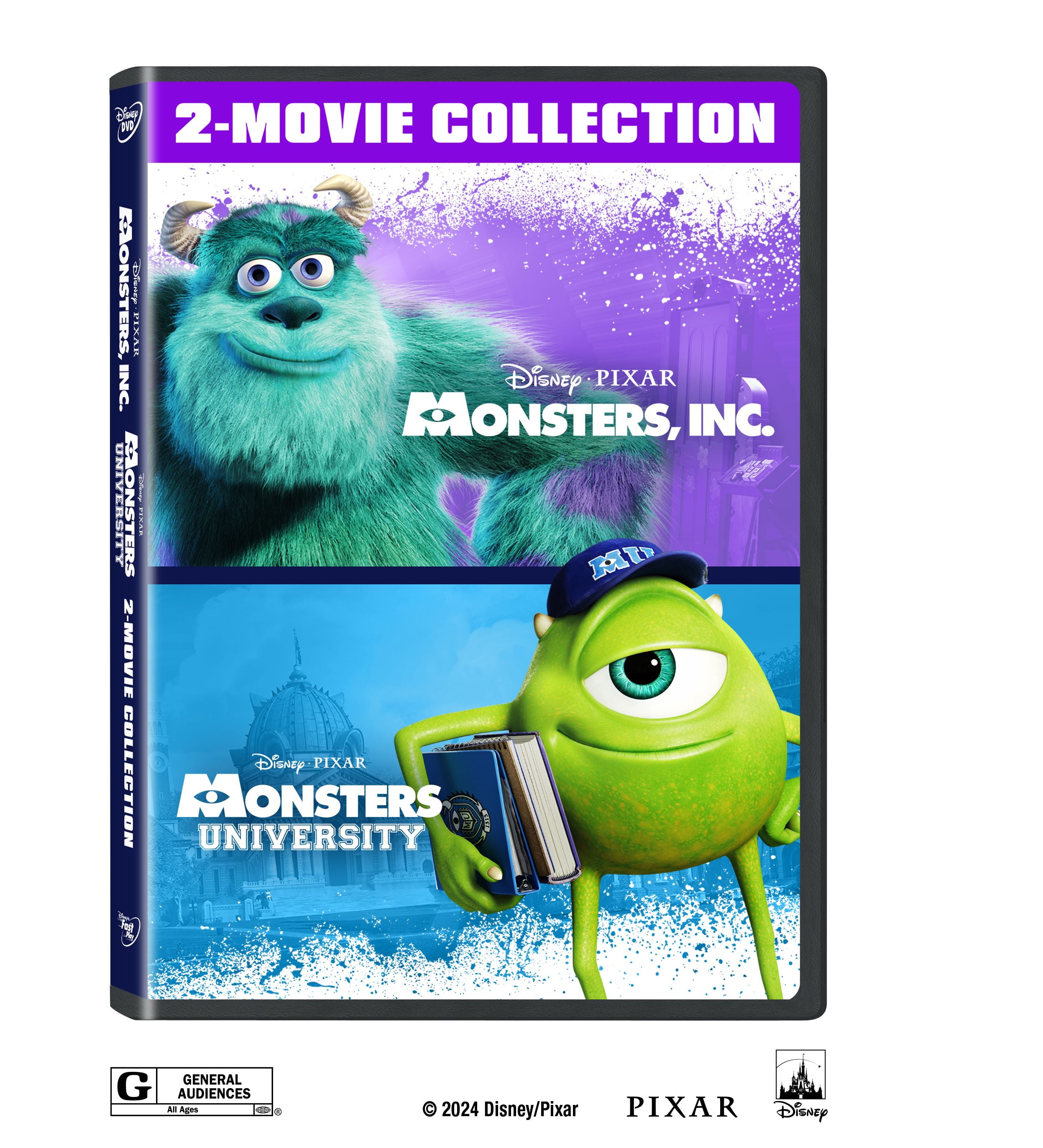 Monsters, Inc Double Feature (DVD) - Walmart.com