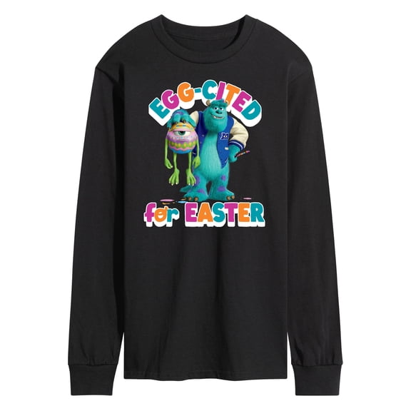 Monsters Inc - Egg-Cited For Easter - Men's Long Sleeve T-Shirt