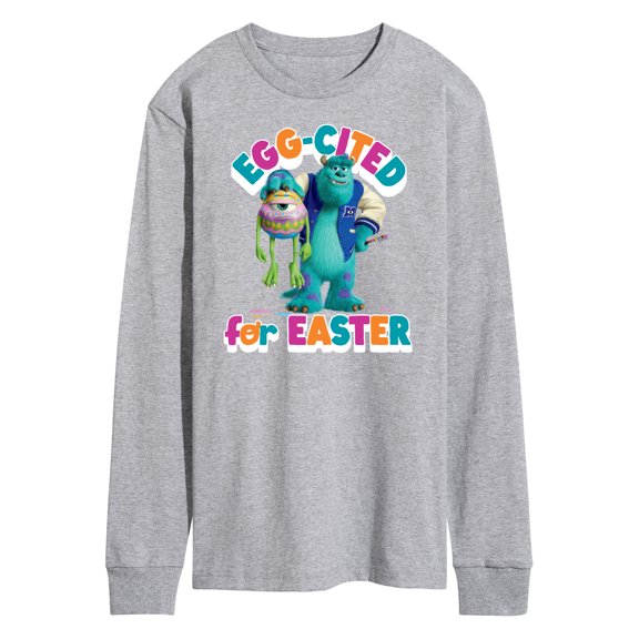 Monsters Inc - Egg-Cited For Easter - Men's Long Sleeve T-Shirt