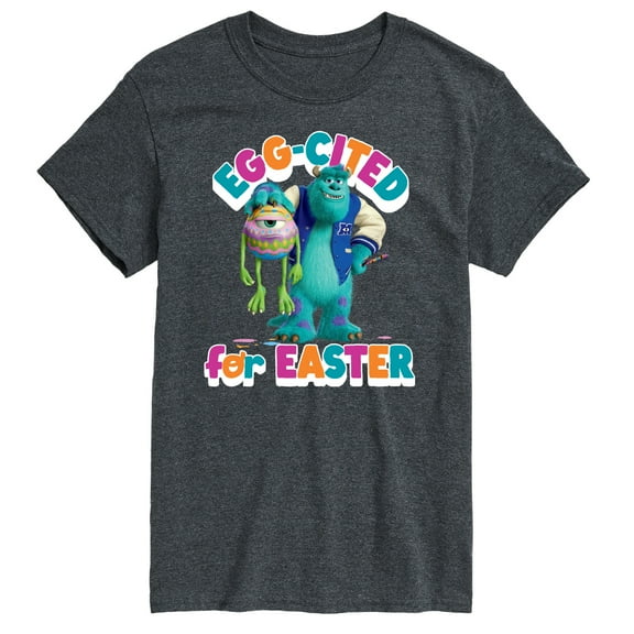 Monsters Inc - Egg-Cited For Easter - Men's Short Sleeve Graphic T-Shirt