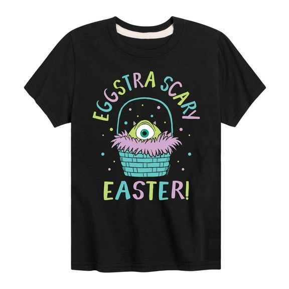 Monsters Inc - Eggstra Scary Easter - Toddler And Youth Short Sleeve Graphic T-Shirt