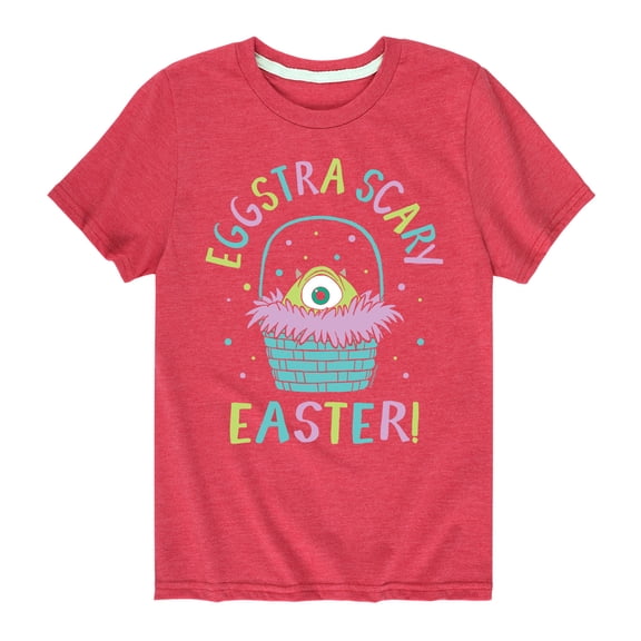 Monsters Inc - Eggstra Scary Easter - Toddler And Youth Short Sleeve Graphic T-Shirt