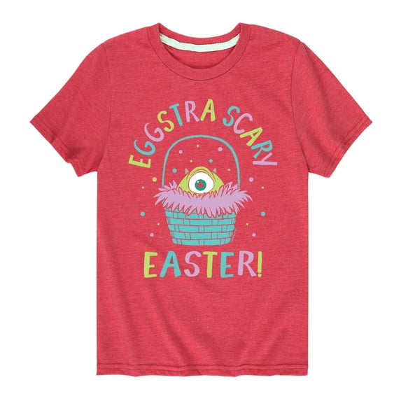 Monsters Inc - Eggstra Scary Easter - Toddler And Youth Short Sleeve Graphic T-Shirt