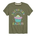 thumbnail image 1 of Monsters Inc - Eggstra Scary Easter - Toddler And Youth Short Sleeve Graphic T-Shirt, 1 of 4