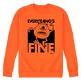 thumbnail image 1 of Monsters Inc. - Everythings Fine  - Men's Crew Neck Fleece Pullover, 1 of 6