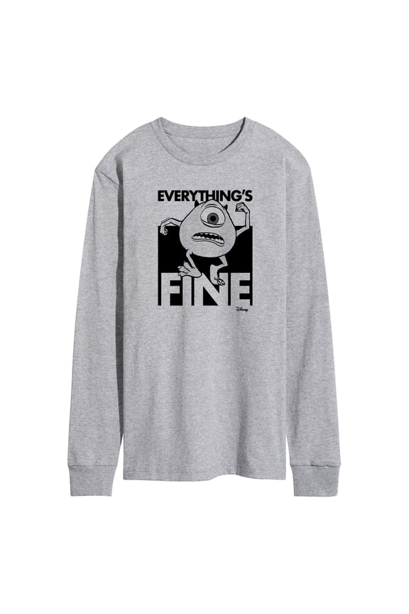 Monsters Inc. - Everythings Fine  - Men's Long Sleeve T-Shirt