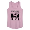 thumbnail image 1 of Monsters Inc. - Everythings Fine  - Women's Racerback Tank Top, 1 of 5