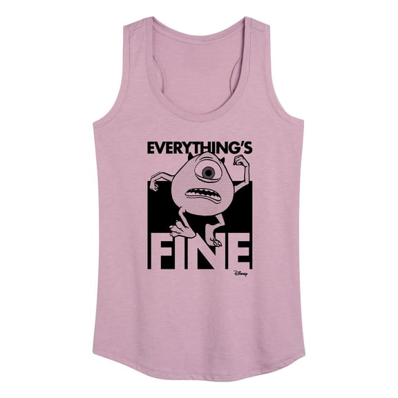 Monsters Inc. - Everythings Fine  - Women's Racerback Tank Top