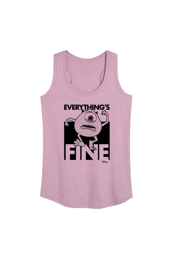 Monsters Inc. - Everythings Fine - Women's Racerback Tank Top