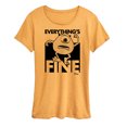 thumbnail image 1 of Monsters Inc. - Everythings Fine  - Women's Short Sleeve Graphic T-Shirt, 1 of 6