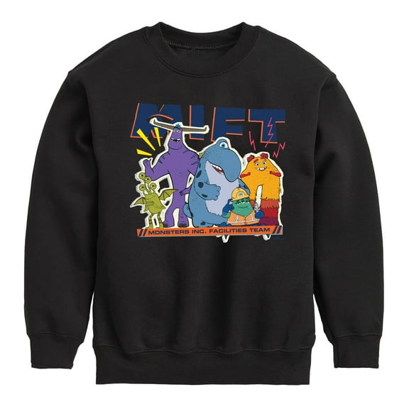 Monsters Inc. - Facilities Team Group - Toddler & Youth Crewneck Fleece Sweatshirt