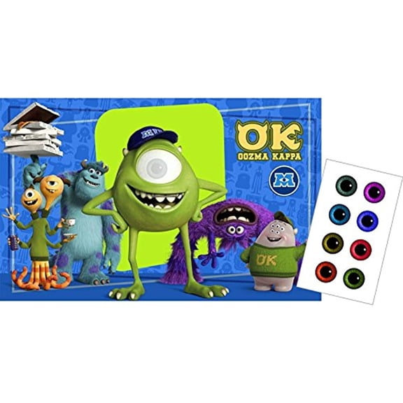Monsters Inc. Game Pin The Eye (Each) - Party Supplies