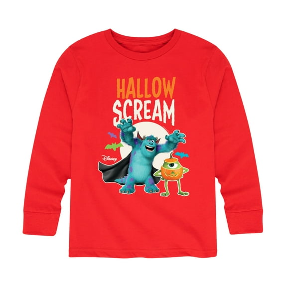 Monsters Inc - Hallo-Scream - Toddler And Youth Long Sleeve Graphic T-Shirt