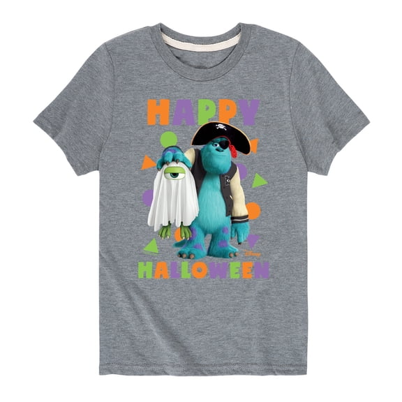 Monsters Inc - Happy Halloween - Toddler And Youth Short Sleeve Graphic T-Shirt