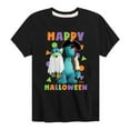 thumbnail image 1 of Monsters Inc - Happy Halloween - Toddler And Youth Short Sleeve Graphic T-Shirt, 1 of 5