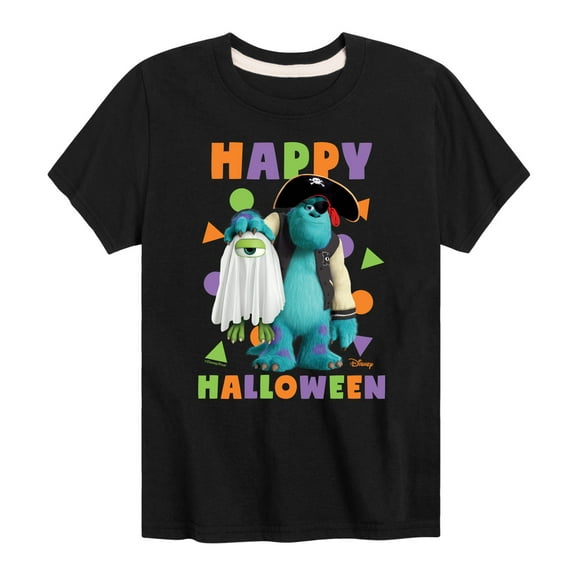 Monsters Inc - Happy Halloween - Toddler And Youth Short Sleeve Graphic T-Shirt