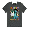 thumbnail image 1 of Monsters Inc - Happy Halloween - Toddler And Youth Short Sleeve Graphic T-Shirt, 1 of 5