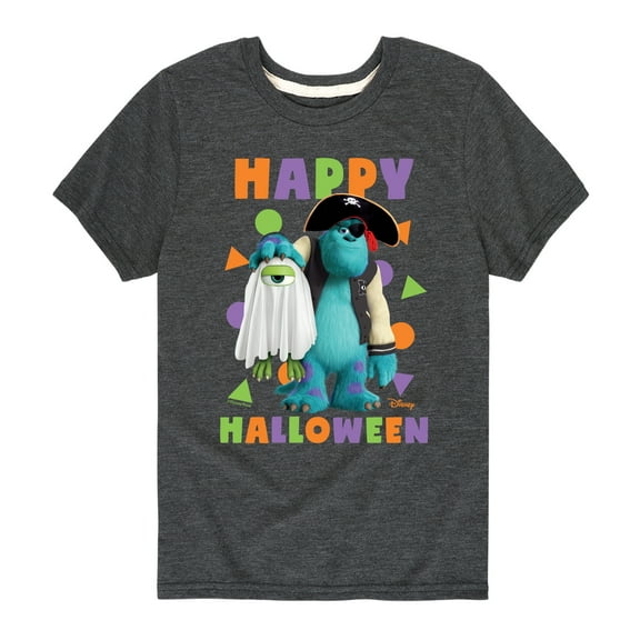 Monsters Inc - Happy Halloween - Toddler And Youth Short Sleeve Graphic T-Shirt