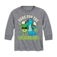 thumbnail image 1 of Monsters Inc - Here The Shenanigans - Toddler And Youth Long Sleeve Graphic T-Shirt, 1 of 4