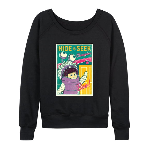 Monsters Inc - Hide and Seek Champion -Women's Lightweight French Terry Long Sleeve Shirt