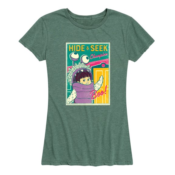 Monsters Inc - Hide and Seek Champion - Women's Short Sleeve Graphic T-Shirt