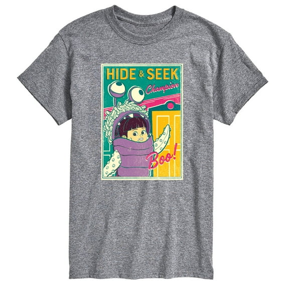 Monsters Inc - Hide and Seek - Men's Short Sleeve Graphic T-Shirt