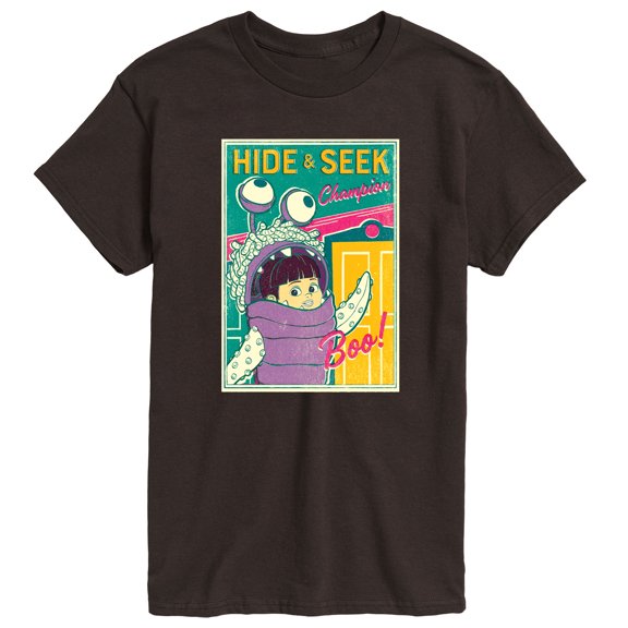 Monsters Inc - Hide and Seek - Men's Short Sleeve Graphic T-Shirt